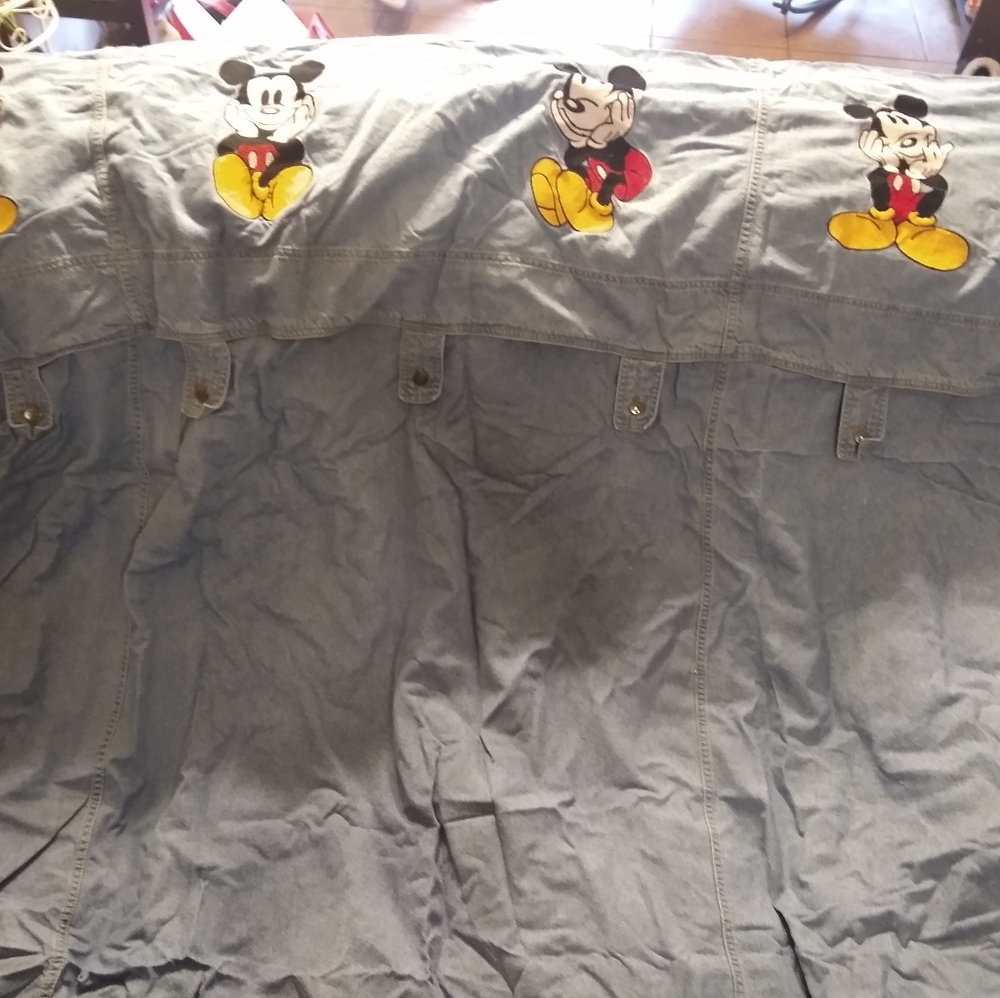 Denim Mickey Mouse Duvet Cover